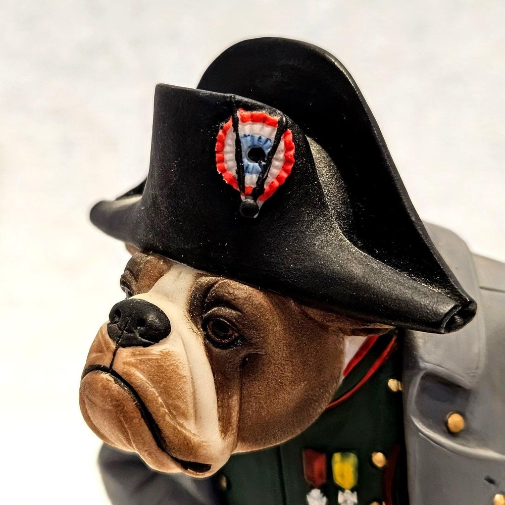 Rare Robert Harrop CC121 Napoleon Bulldog Doggie People Retired 2004 HandPainted - Picture 8 of 15